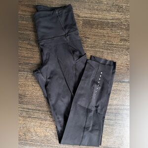 Lululemon Fast and Free 25” reflective Leggings